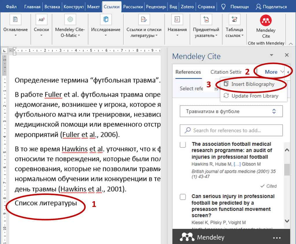 Work Mendeley Cite 05