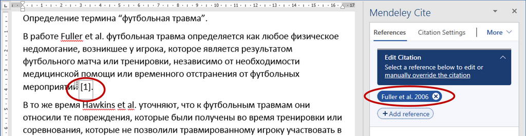 Work Mendeley Cite 10