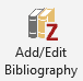 Add-edit Bibliography Zotero